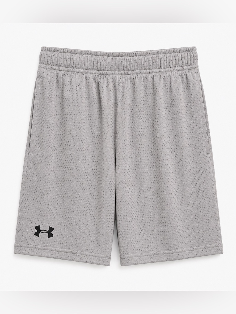 Under Armour Light Gray Athletic Mesh Shorts